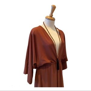 Terracotta Maxi Dress or Cover Up